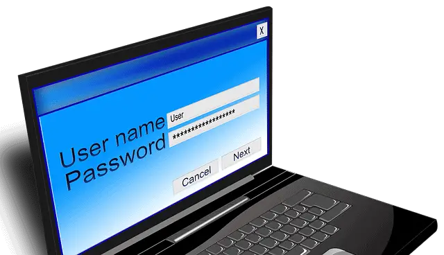 Password Login Screen