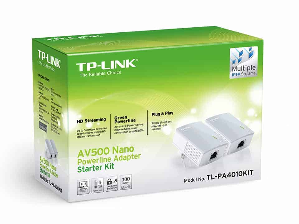 TP Link Nano Powerline Product Box